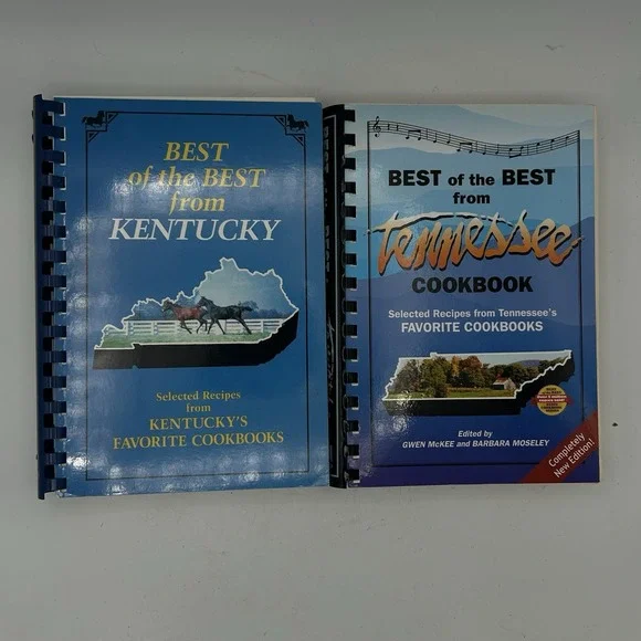 Best of the‎ Best Tennessee Kentucky Cookbooks Creative Cooking Lot