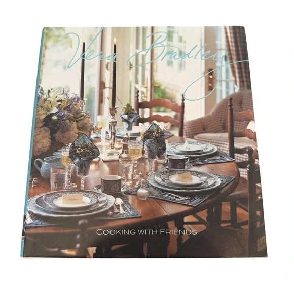 Vera Bradley Cooking with Friends by Susan Britton (Hardcover) NEW Condition‎