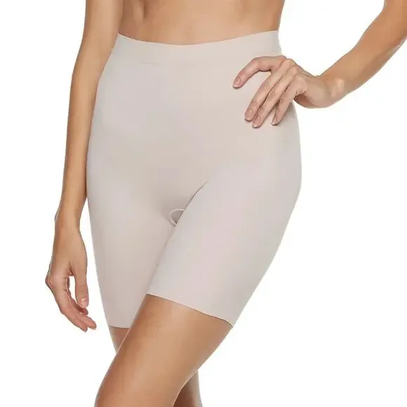 Spanx Red Hot Shapewear Primers Midthigh Tummy Control Size‎ XL Comfortable Nude