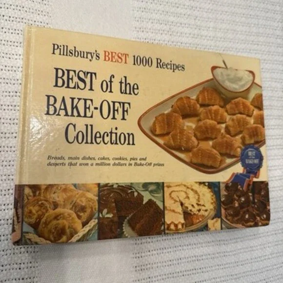PILLSBURY's BEST OF THE BAKE-OFF COLLECTION Hardcover Book (c) 1959 1000 Recipes