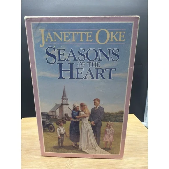 VTG SEASONS OF THE HEART Complete 1-4 Box Set Janette Oke- Paperback