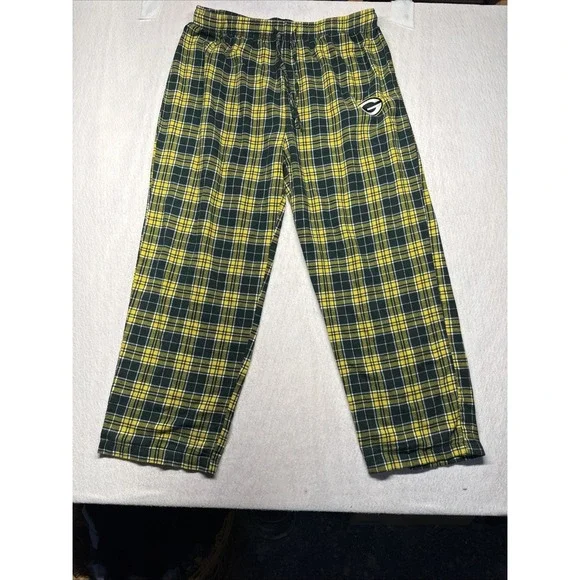 Green Bay Packers NFL Team Apparel Pajama Pants Size Extra  Large