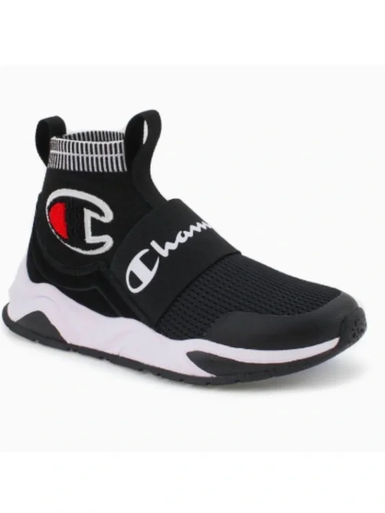 Champion Big Kids Rally Pro Casual Athletic Sneakers Size 6Y Black/White