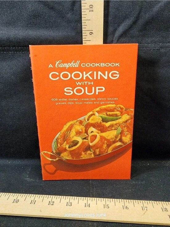 Vintage Campbell's Cooking With Soup Recipes Cookbook Complete Used