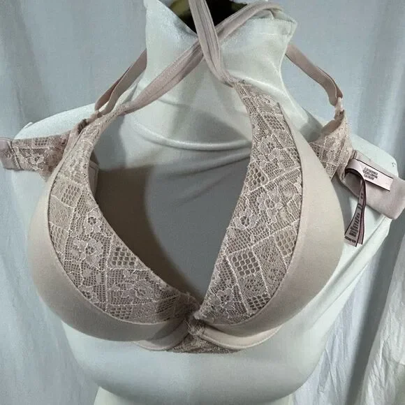 Victoria's Secret Lace Bra in Tan