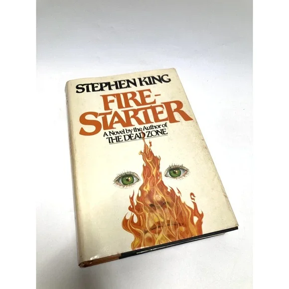 Firestarter by Stephen King  Full Size Hardcover‎ 1980 Printed in USA VTG