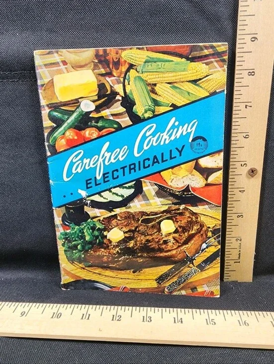 Cook Book Carefree Cooking Electrically Live Better Electrically