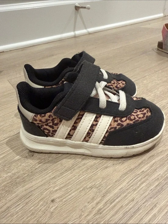 Toddler Leopard Print adidas Sneakers