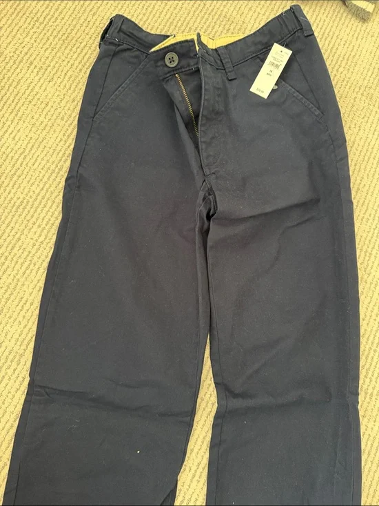 Brand new with tags GAP Boys 16 slim Classic Straight Fit Chino Pants - Navy