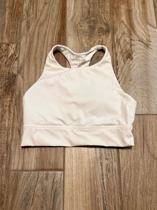 OFFLINE By Aerie White Goals High Neck Sports Bra