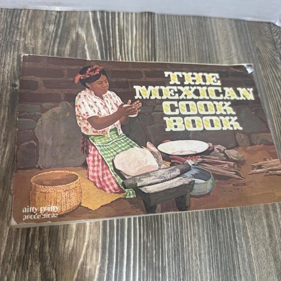 Vintage The Mexican Cook Book Nitty Gritty Productions Softcover Recipes Retro