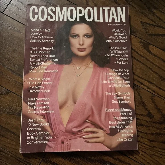 Vintage Cosmopolitan Magazine - February 1977 - Volume 182 No. 2