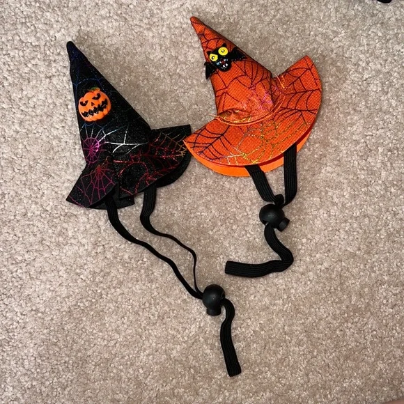 NWOT 2pc Cat/ Furfriend witch cosplay decor hats