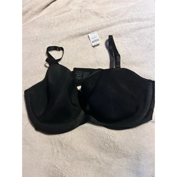 Soma‎ Lightest Lift Smooth Perfect Coverage Bra Black 38DD NWT Underwire