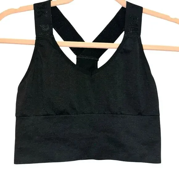 Pink‎ Sport Black Sports Bra Small