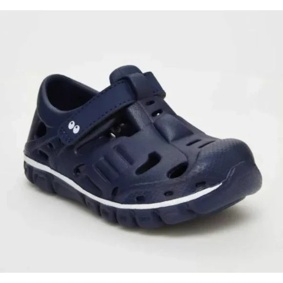 Baby Boys' Surprize by Stride Rite Rider Sneakers Land & Water Shoes Navy Blue 3