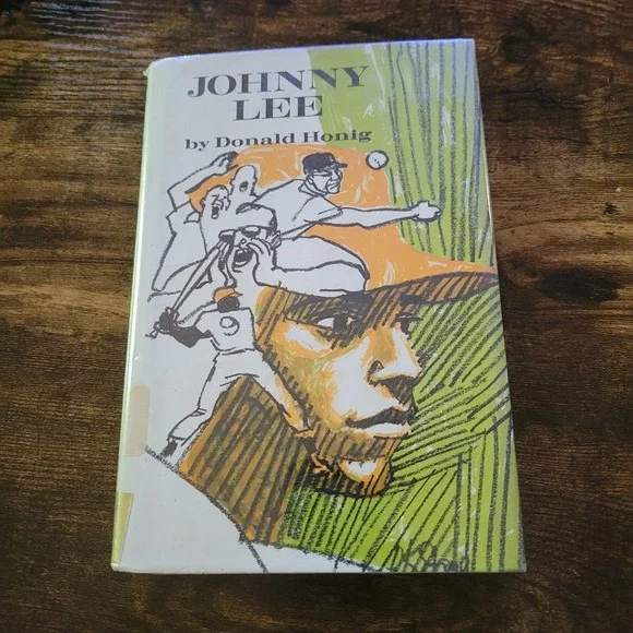 Johnny Lee Donald‎ Honig 1971 Hardcover Ex Library Baseball Novel McCall Vintage