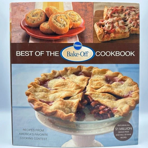 Pillsbury Best of the Bake-Off Cookbook 2008 Hardcover Wiley DJ‎ Very Good