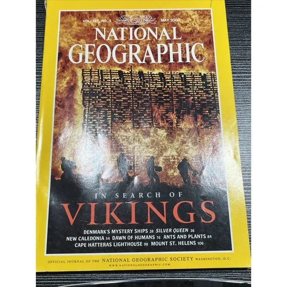 National Geographic‎ May 2000 – In Search of Vikings – Vol. 197 No. 5