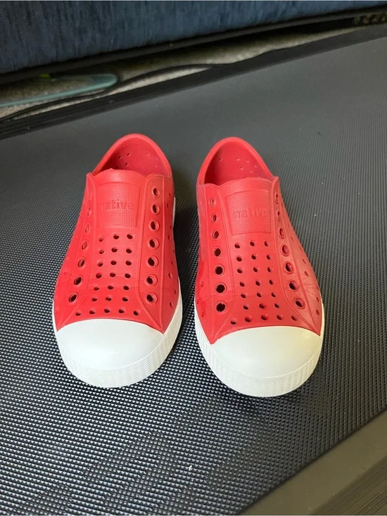 Red Native shoes