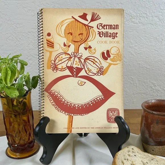 VTG German Village Cookbook Columbus, OH First Edition-June 1968 Authentic Oma