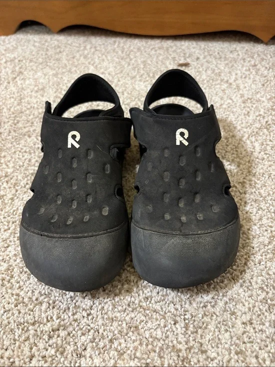 Reima Kids Black Slip-On Water-Friendly Shoes