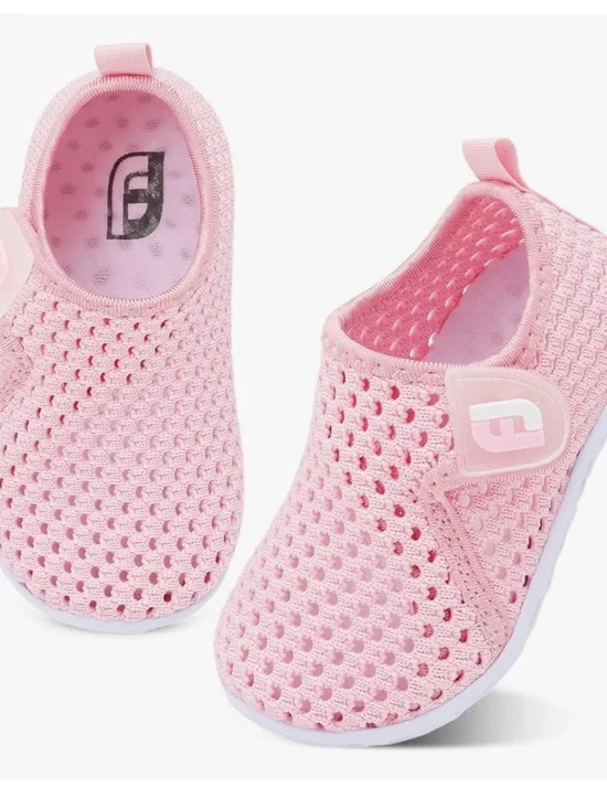 Joinfree Water Shoes, Baby Toddler Girl Pink Mesh Beach Pool Swim Quick Dry
