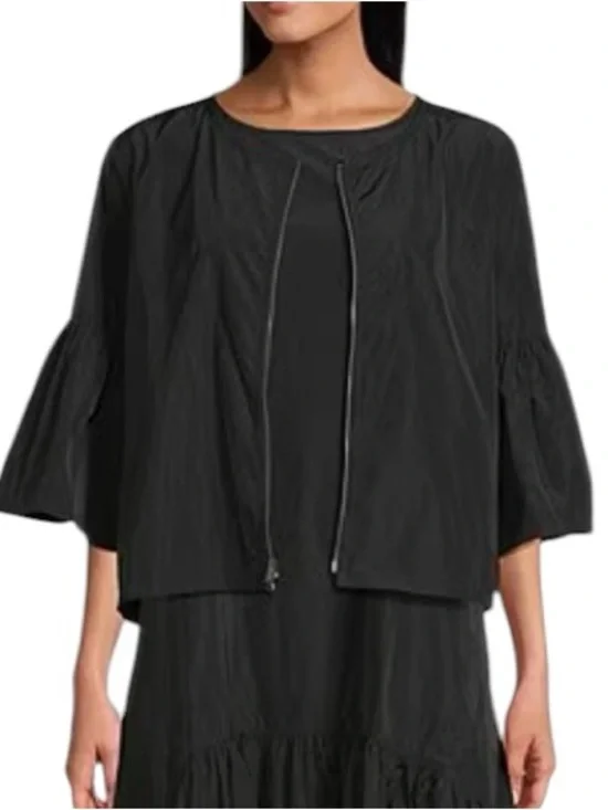 Bryn Walker Frida Memory Crunch Jacket S Oversized Boxy Minimalist