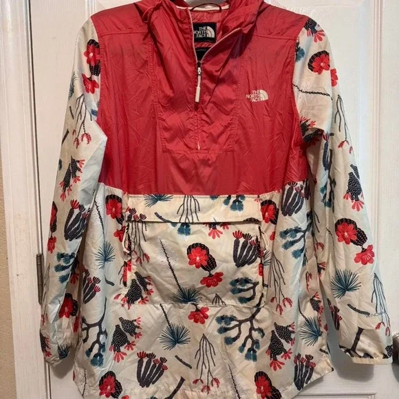 The North Face multicoloured windbreaker jacket Size S