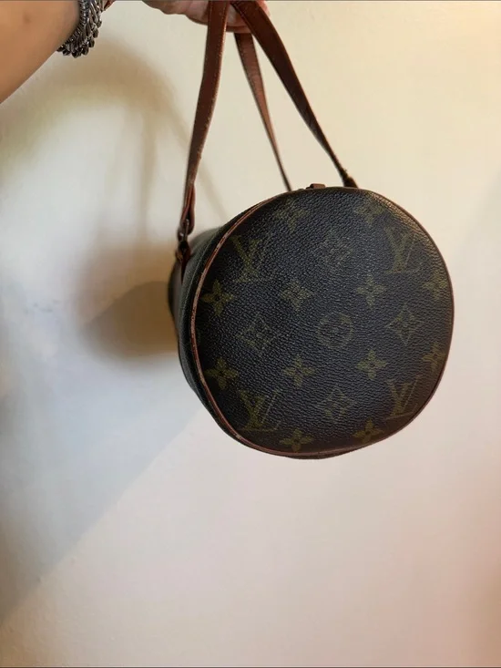 Louis Vuitton papillon Monogram Canvas Barrel handbag