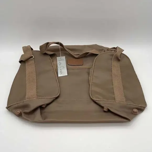 Vintage Pierre Cardin‎ Butterscotch Travel Duffle Carry-On Bag