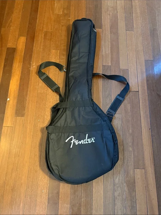Fender Black Soft Padded Guitar Bag with Fender Logo
