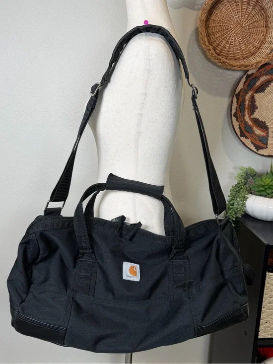 Carhartt Black Duffel Bag