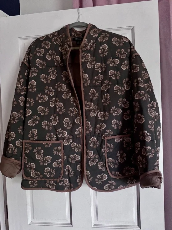 Torrid mandarin collar quilted jacket 2