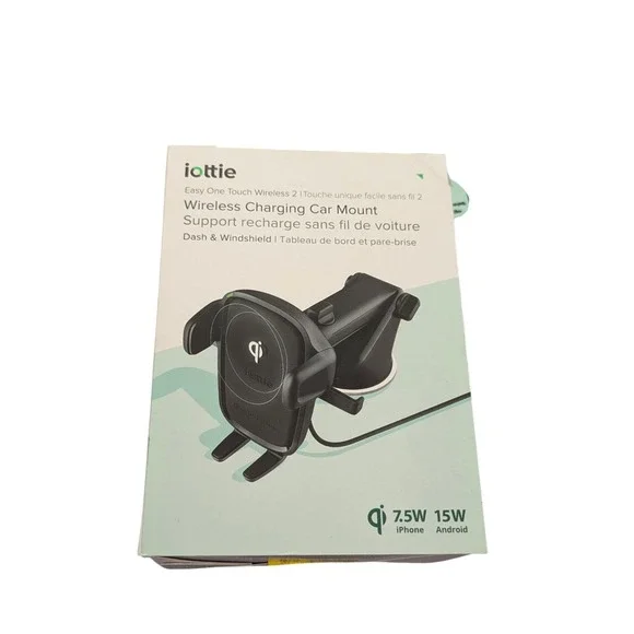 R7O iOttie Easy One Touch Wireless Charging Car Mount for Dash & Windshield‎