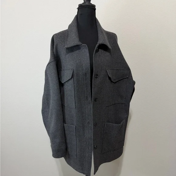 Women’s Banana Republic Charcoal Jacket w3