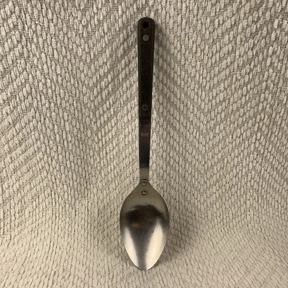 Vintage Kabar Stainless Serving Spoon‎ Metal Kitchen Cooking Utensil Farmhouse