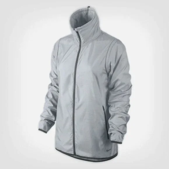 Nike Iridescent Lux Convertible Running Jacket Womens‎ Size S Vest Removable