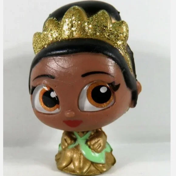 Gold Tiana Series 6 Princess Collection Peek Disney Doorables
