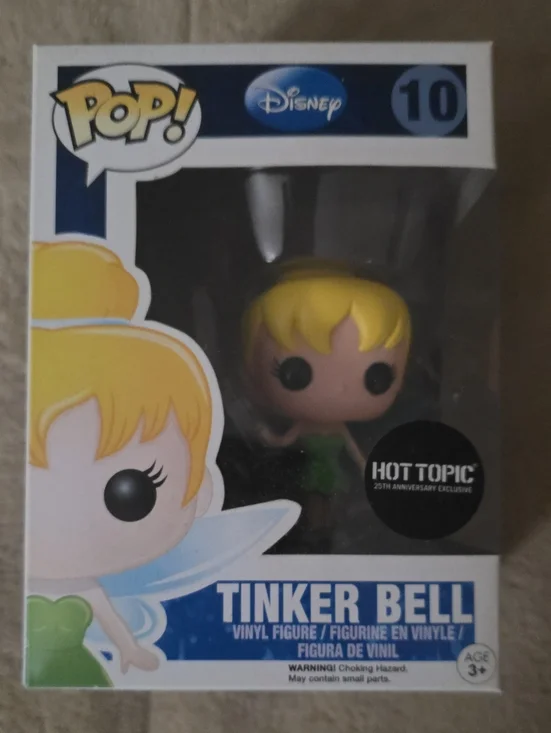Funko Pop! Tinker Bell Vinyl Figure - Yellow Hair & Green Dress