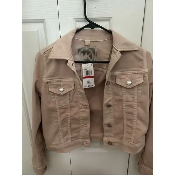 Michael kors Jean jacket size petite xs cotton