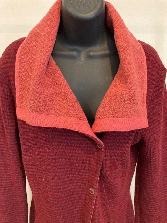 Prana Striped Wool Blend Jacket / M