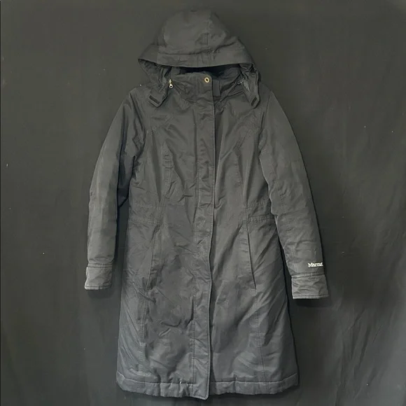 Marmot Women's Down Black Hooded Coat