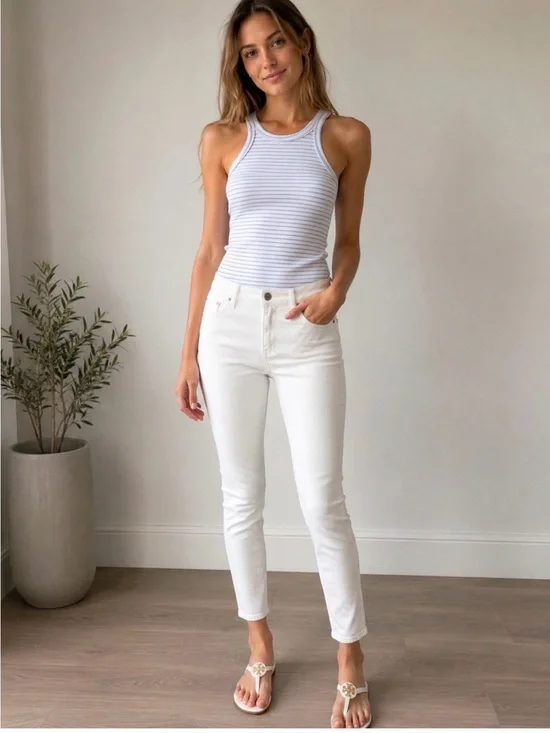 Articles Of Society White Skinny Jeans