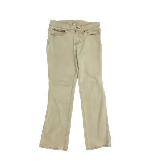 Time And Tru‎ Bootcut Women's size 12 Beige Denim jeans
