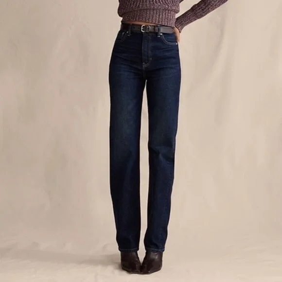 Banana‎ Republic Women’s Classic Straight Leg Jeans Dark Wash Size 6