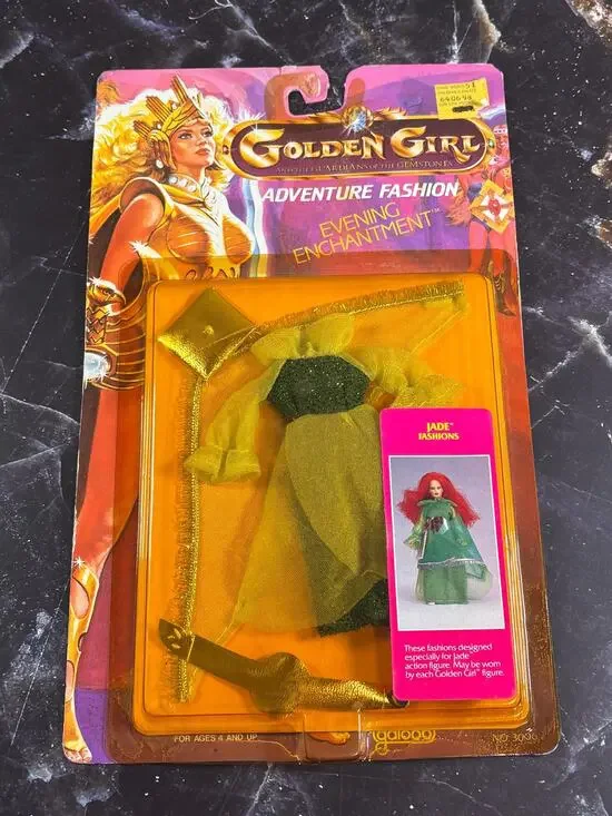 Galoob Golden Girl Guardian Jade Adventure Evening Enchantment Fashion 1984 New
