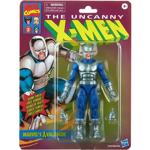 Marvel Legends Retro 6 Inch Action Figure X-Men‎ Classic Series 2 Avalanche New