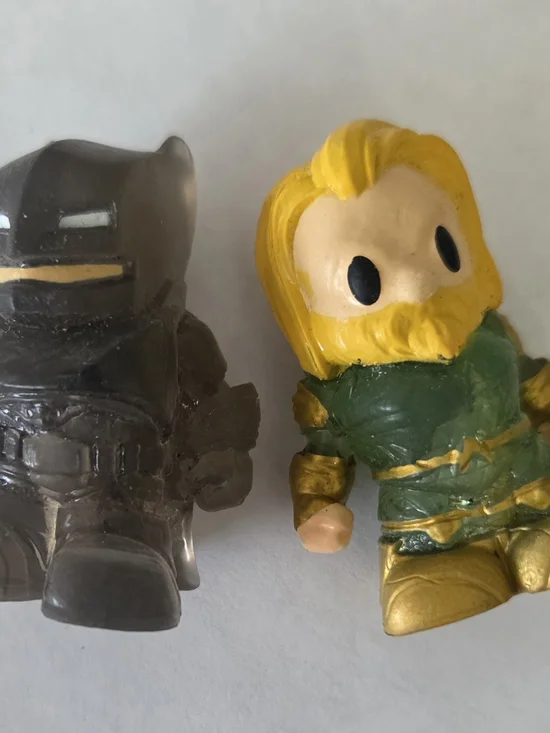 DC Comics Ooshies, pencil topper figures.