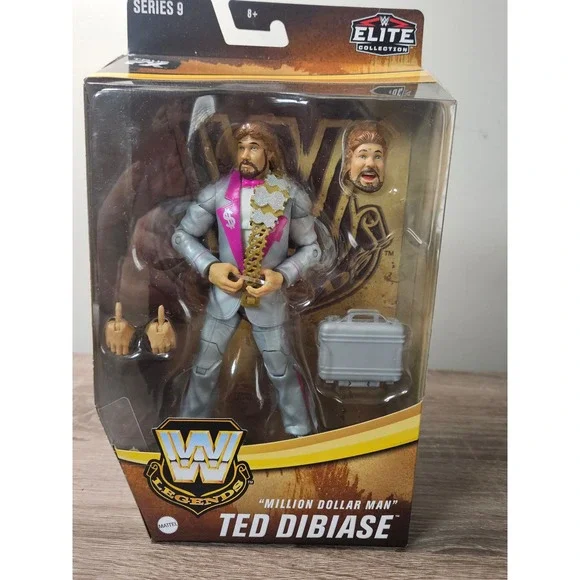 Ted Dibiase Chase Factory Sealed | Elite Legends Series 9 | WWE WWF | Mattel